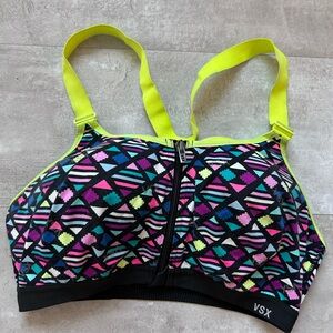 Colorful Geometric Sports Bra